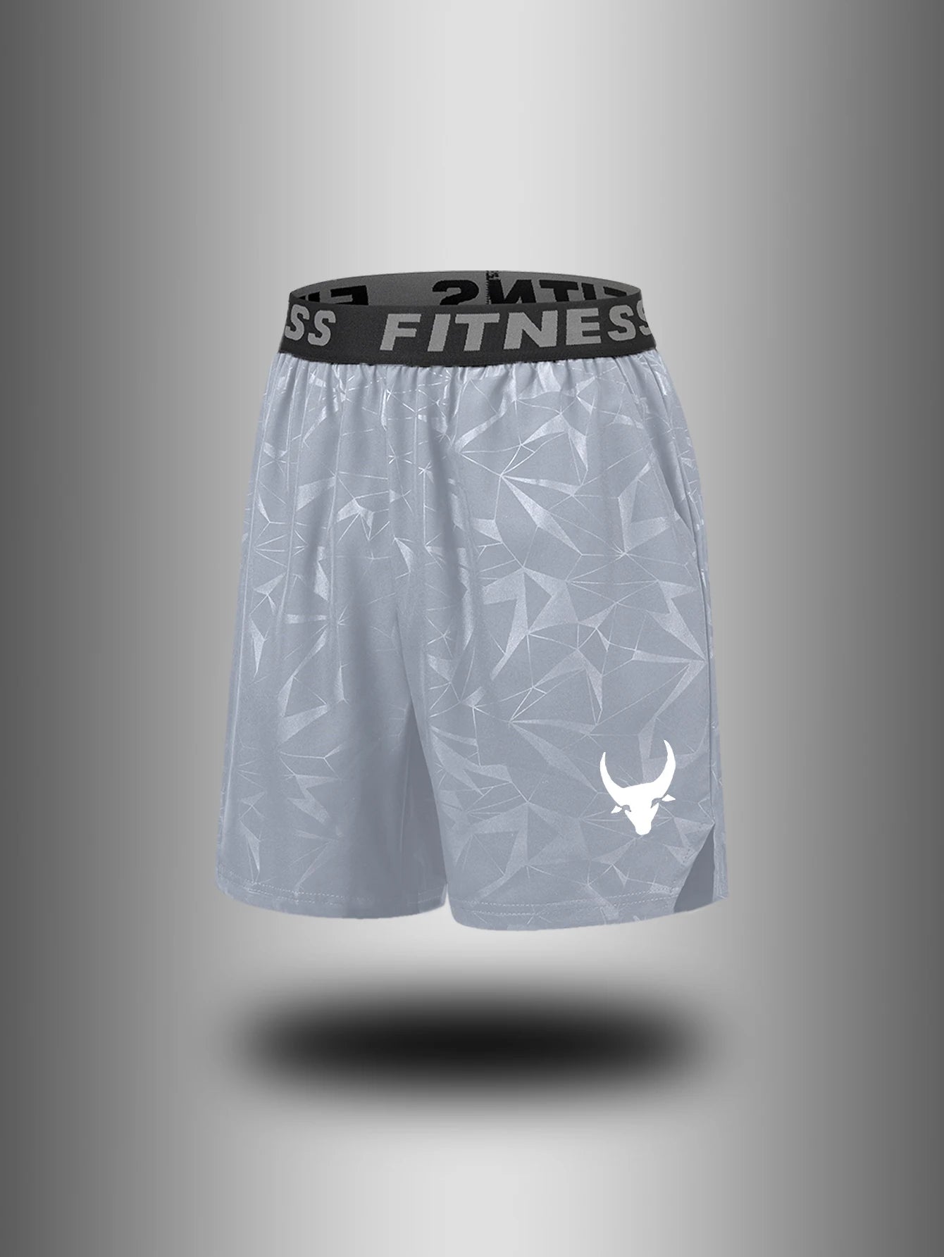 Men'S Athletic Quick-Dry Casual Elastic Waistband Shorts