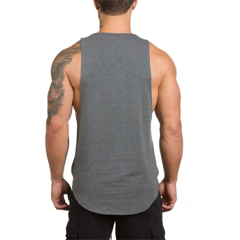 Cotton Breathable Sleeveless T-Shirt