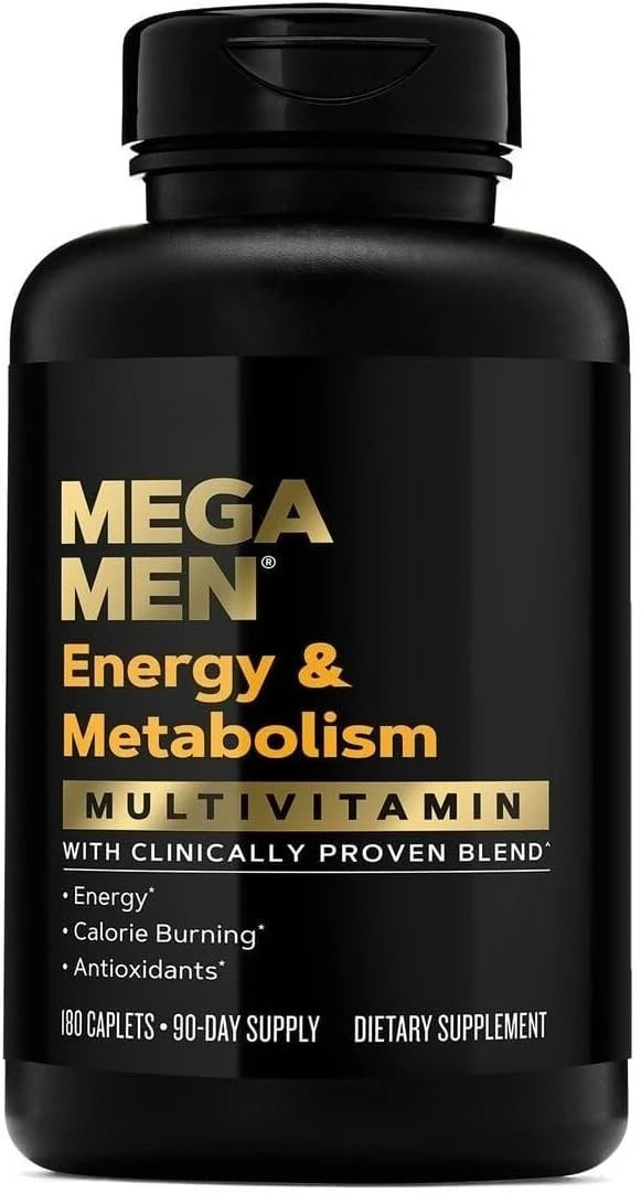 Mega Men Energy & Metabolism Multivitamin Caplets