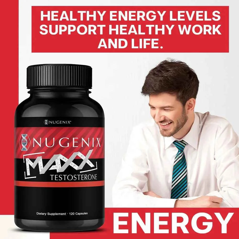 Nugenix Maxx - Male Performance, Endurance, Muscle, Hormone Boosting Formula