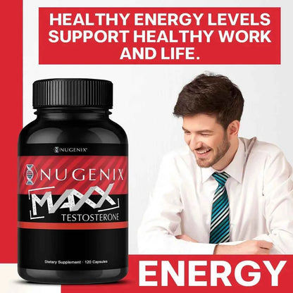 Nugenix Maxx - Male Performance, Endurance, Muscle, Hormone Boosting Formula