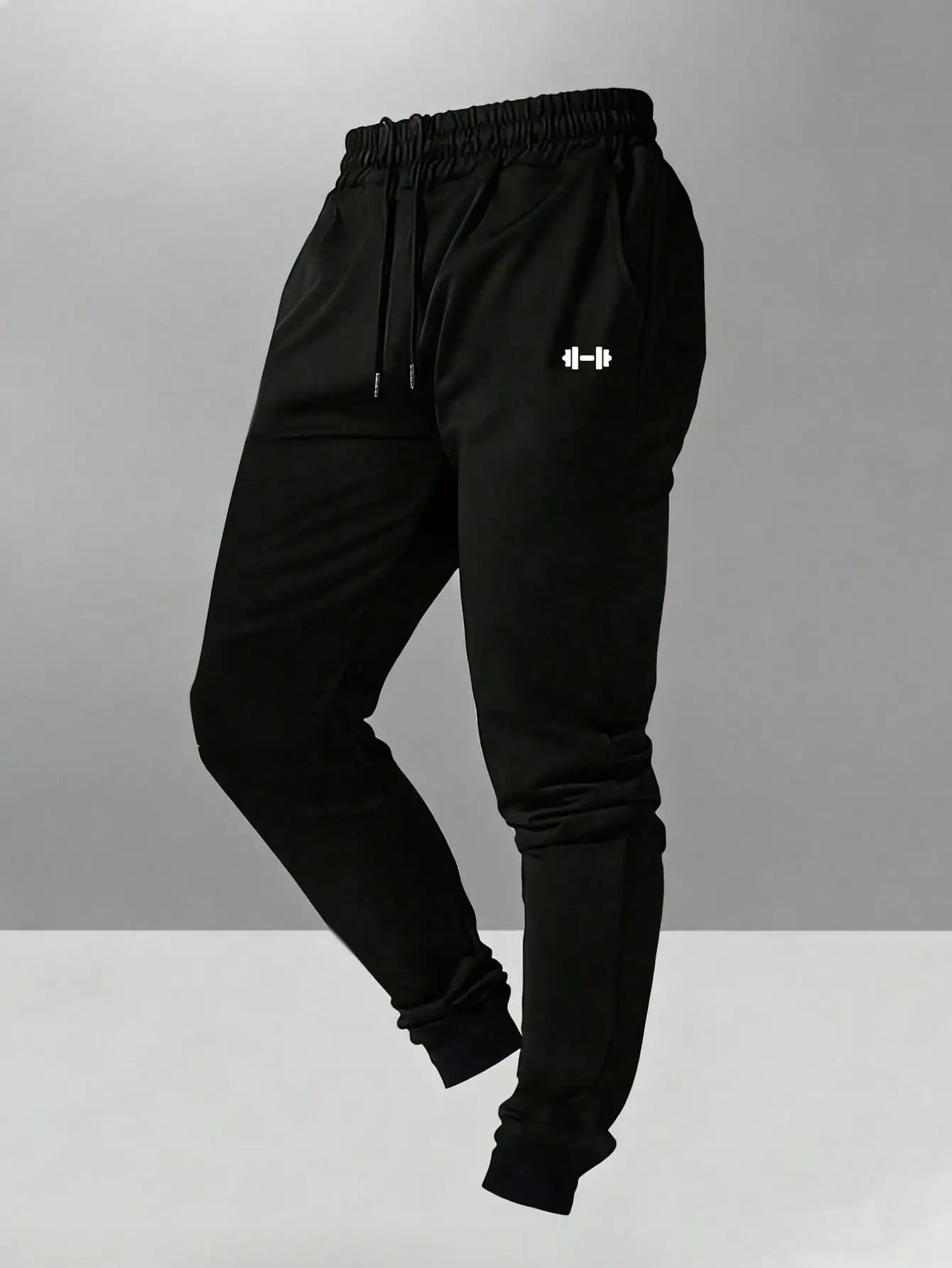Gym Rark Men's Hooded Vest And Pants Sports Suit