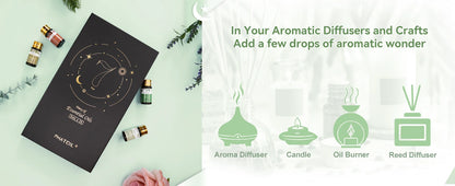 PHATOIL 15PCS Aromatherapy Essential Oil Set For Diffuser