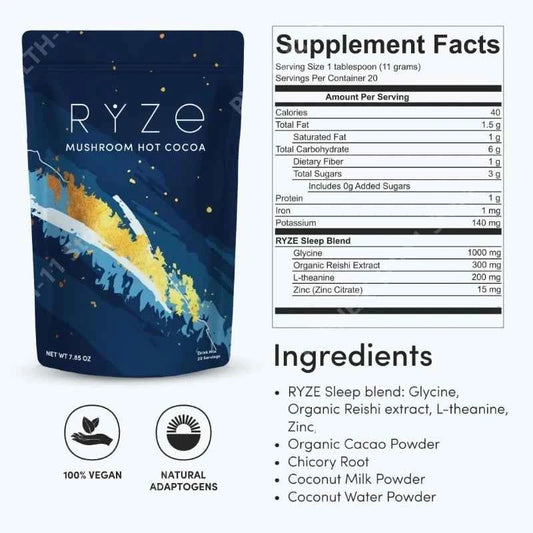 Mushroom Cocoa Powder Sleep Supplement