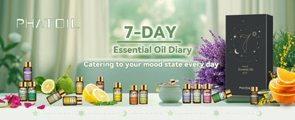 PHATOIL 15PCS Aromatherapy Essential Oil Set For Diffuser