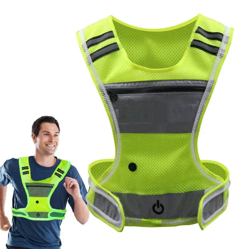 Night Running LED Reflective vest