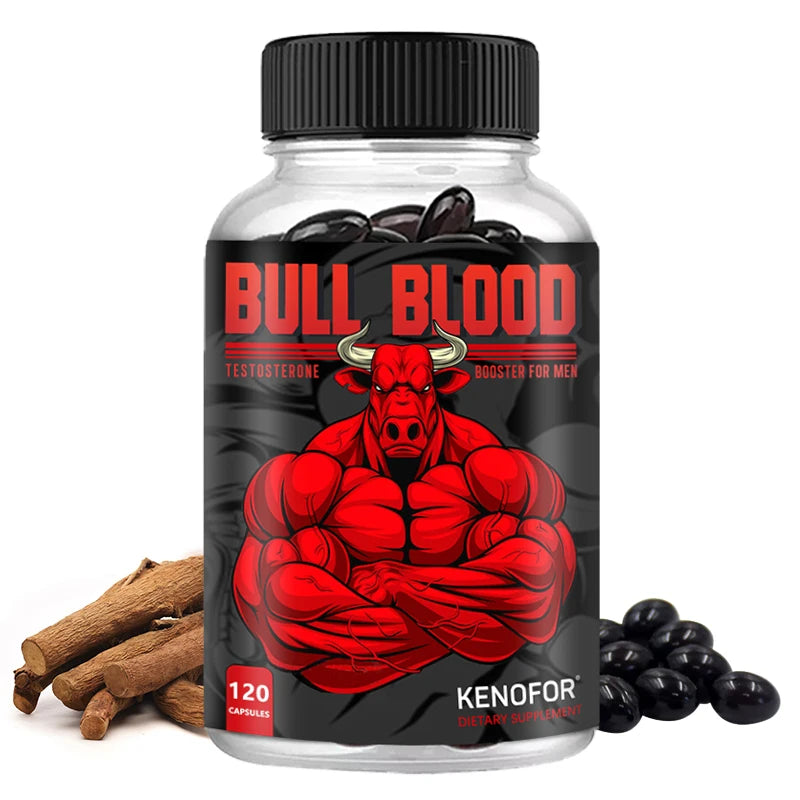 Maca Root, Saw Palmetto, Tribulus Extract - 120 Capsules