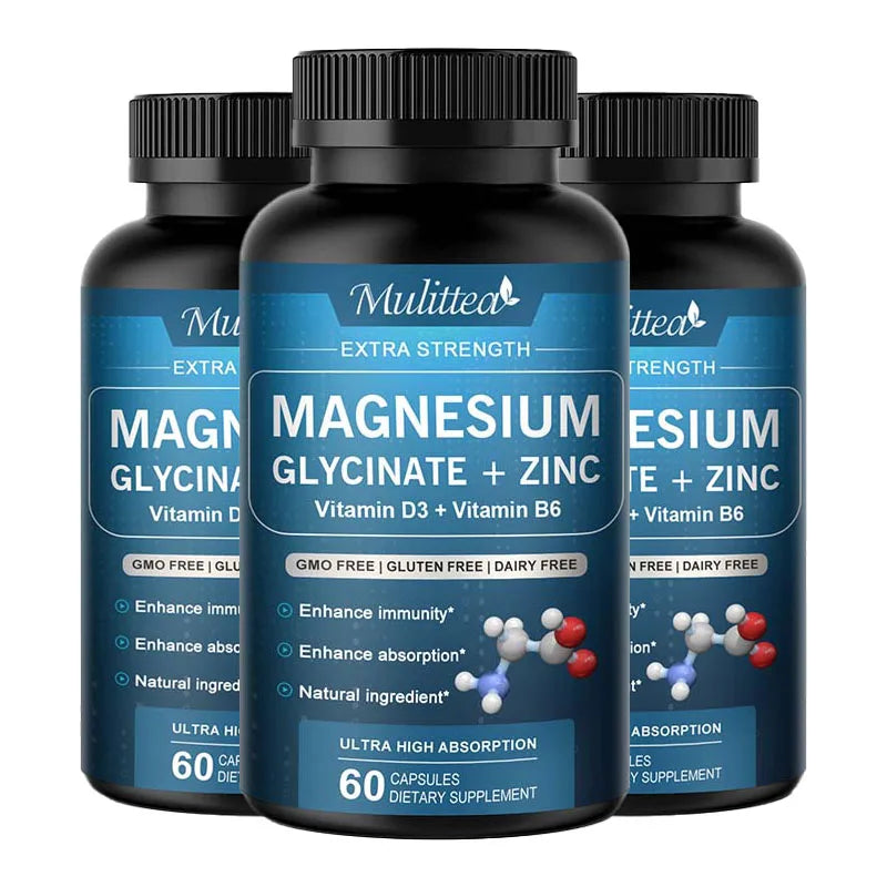 Magnesium capsule with Zinc,Vitamin D3 B6