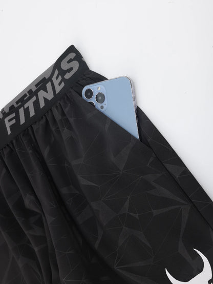 Men'S Athletic Quick-Dry Casual Elastic Waistband Shorts