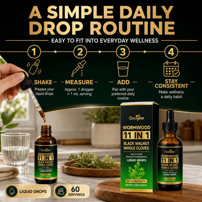 Wormwood 11 in 1 Liquid Drops