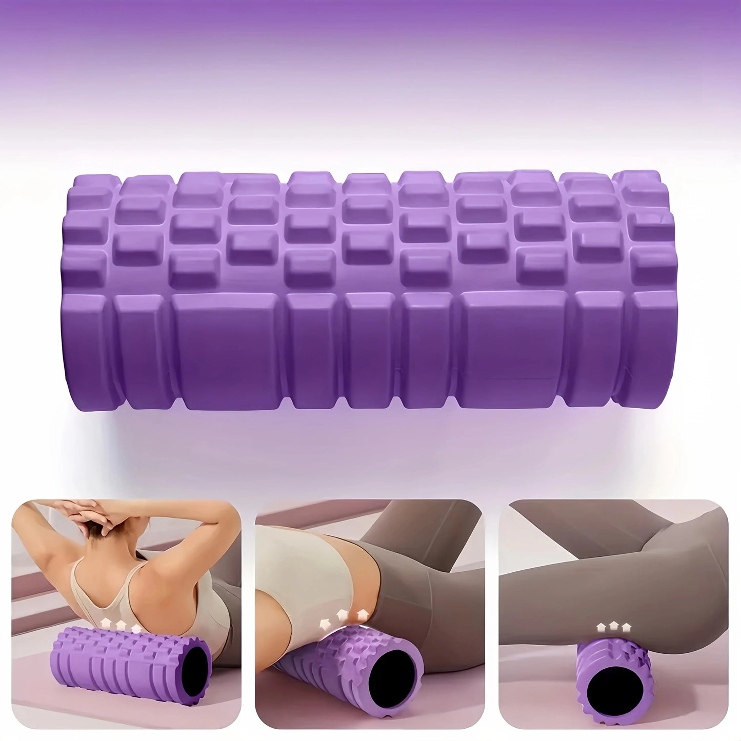 1pc Foam Shaft Yoga Roller
