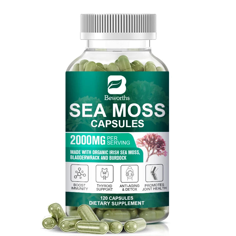 BEWORTHS Organic Sea Moss Pill
