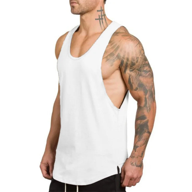 Cotton Breathable Sleeveless T-Shirt