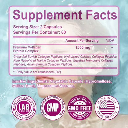 Hydrolyzed Collagen Peptides + Protein