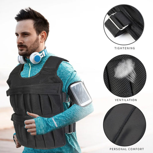 Adjustable Weighted Exercise Vest