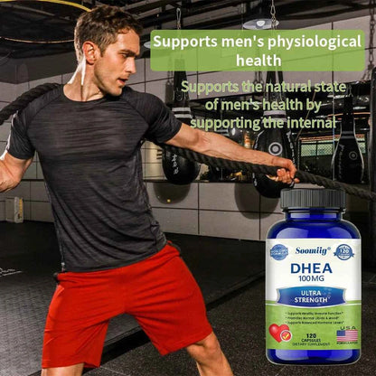 DHEA Nutritional Supplement 
Supports Healthy Metabolism, Brain, Immune Function and Pure Energy