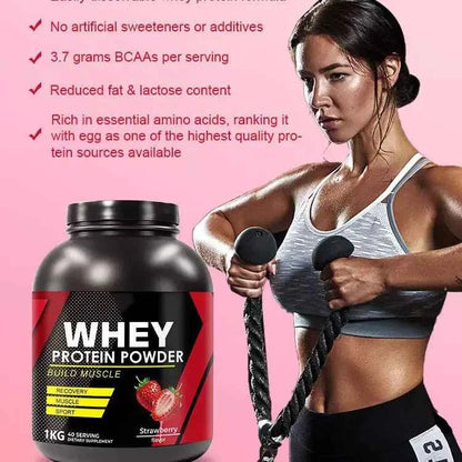 40 Servings Whey Protein Powder