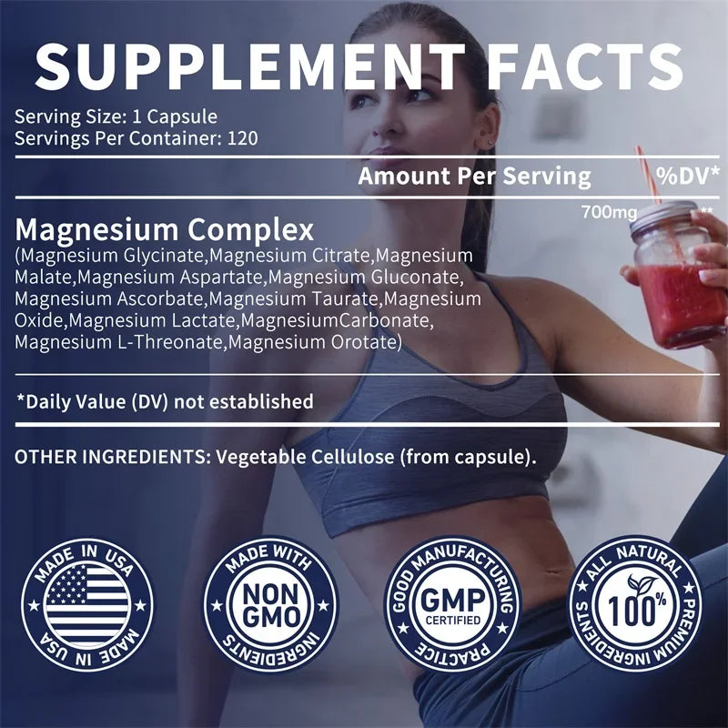 Magnesium Complex  - 120pcs