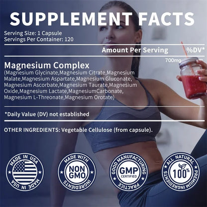 Magnesium Complex  - 120pcs
