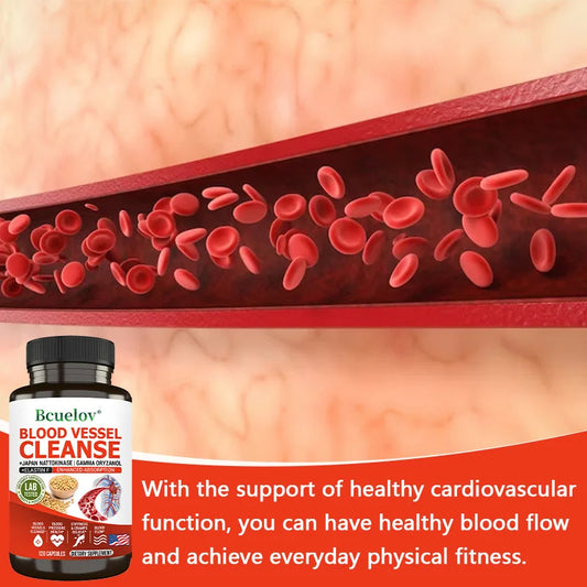 Vascular Cleansing Supplement 120 Capsules