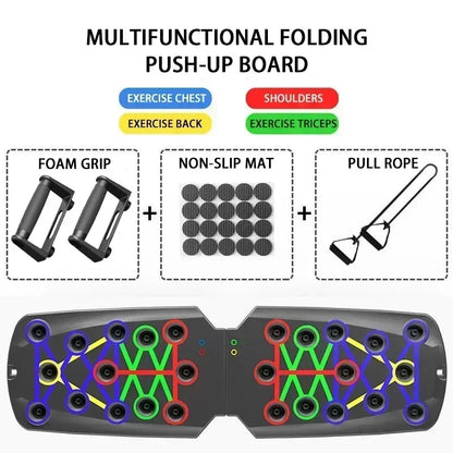 New Portable Multifunctional Push-up Board Set With Handles