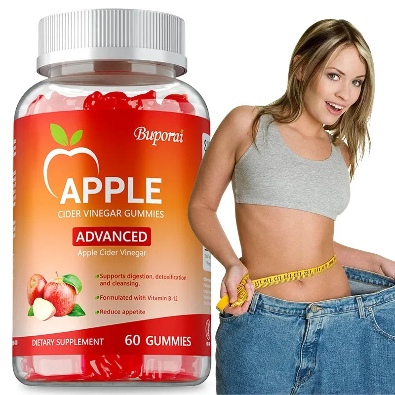 Apple Cider Vinegar Gummies - Stay in Shape, Weight Management, Metabolism and Detoxification, Weight Loss - 60pcs