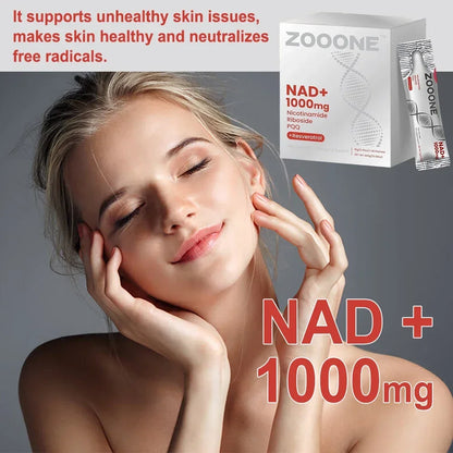 NAD+ Berry Flavored Drink Mix for Anti-Aging