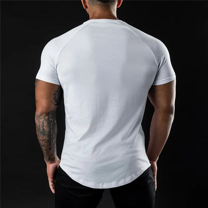 Plain Gym T-shirt Men
