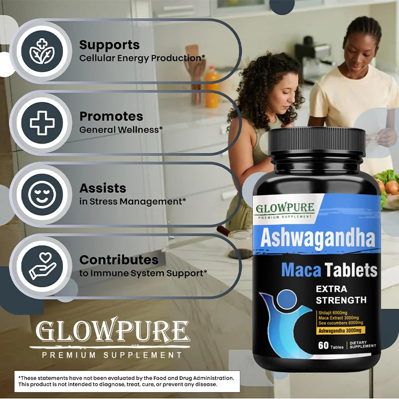 Powerful Herbal & Marine Blend Vitamin for Men Energy