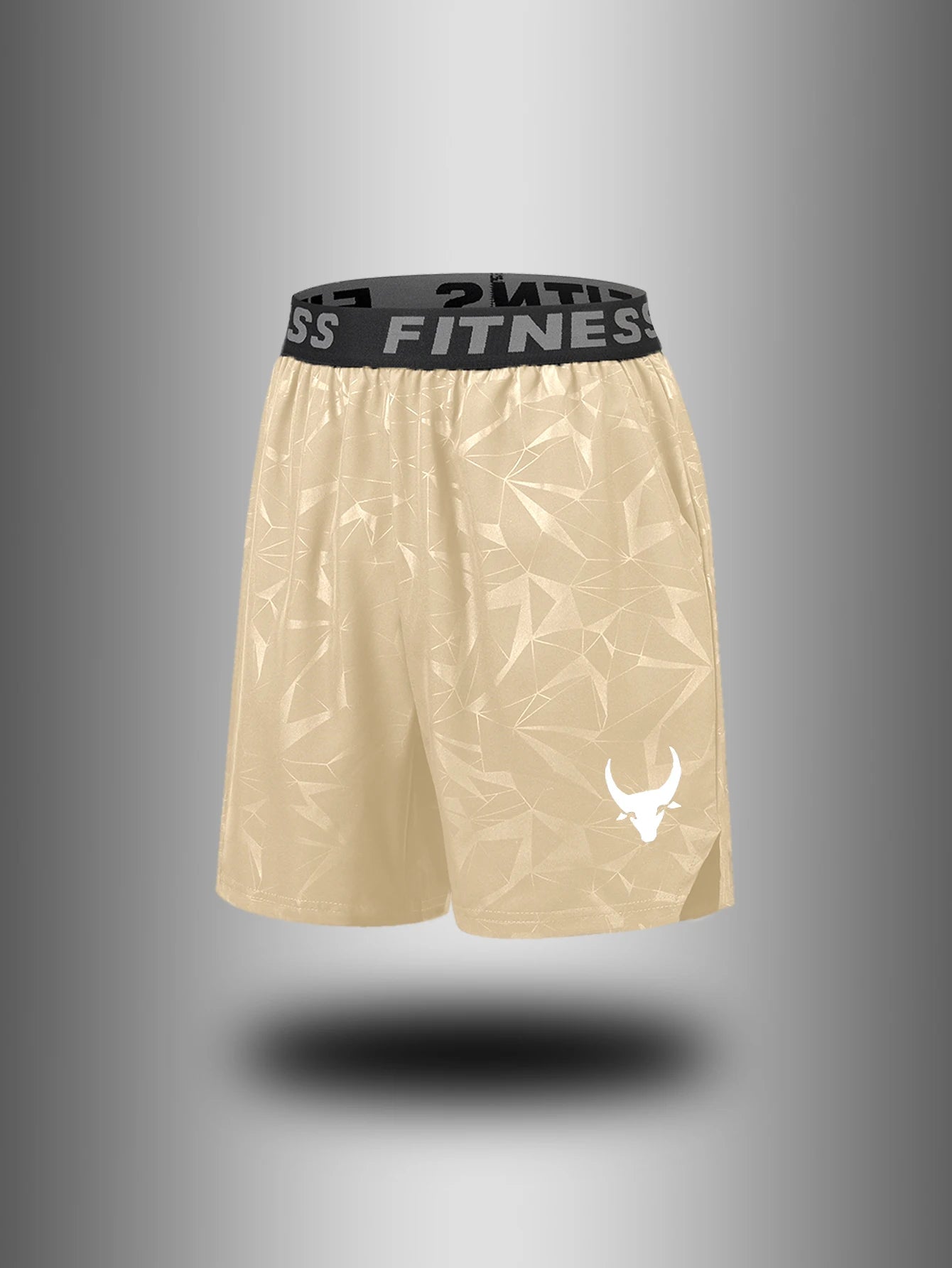 Men'S Athletic Quick-Dry Casual Elastic Waistband Shorts