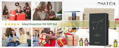 PHATOIL 15PCS Aromatherapy Essential Oil Set For Diffuser