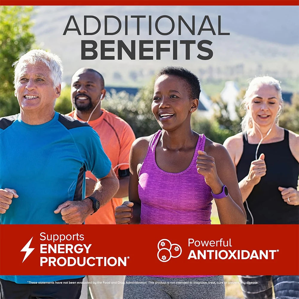 CoQ10 500mg, Supports Heart Health