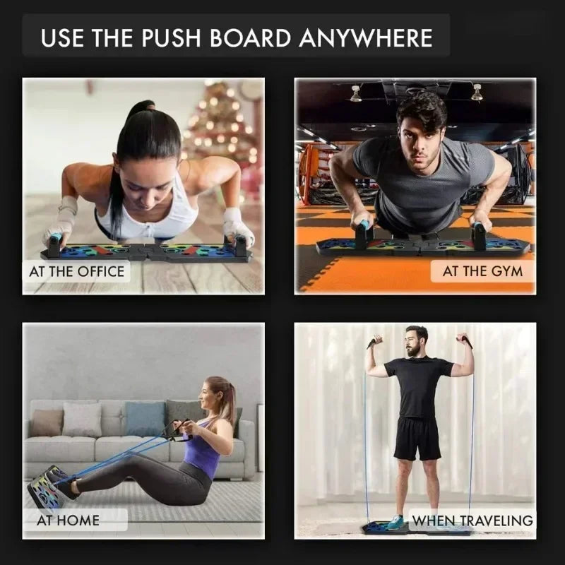 New Portable Multifunctional Push-up Board Set With Handles