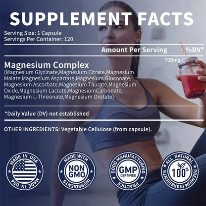Magnesium Complex  - 120pcs