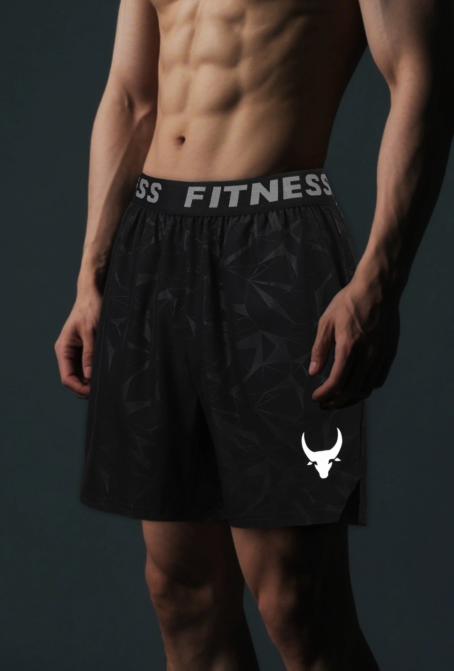 Men'S Athletic Quick-Dry Casual Elastic Waistband Shorts