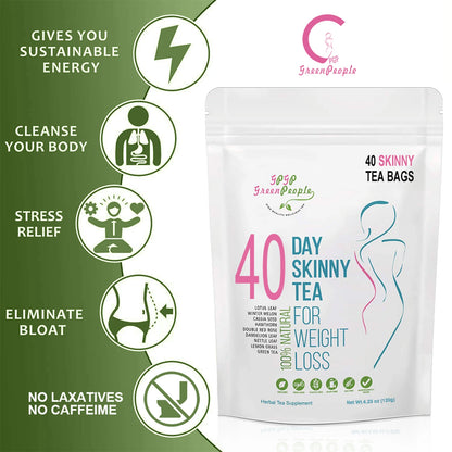Natural 40 Days Herbal Skinny Detox