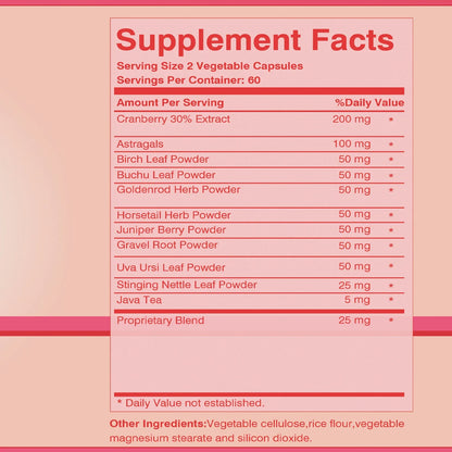Kidney Support Supplement - 120 Capsules