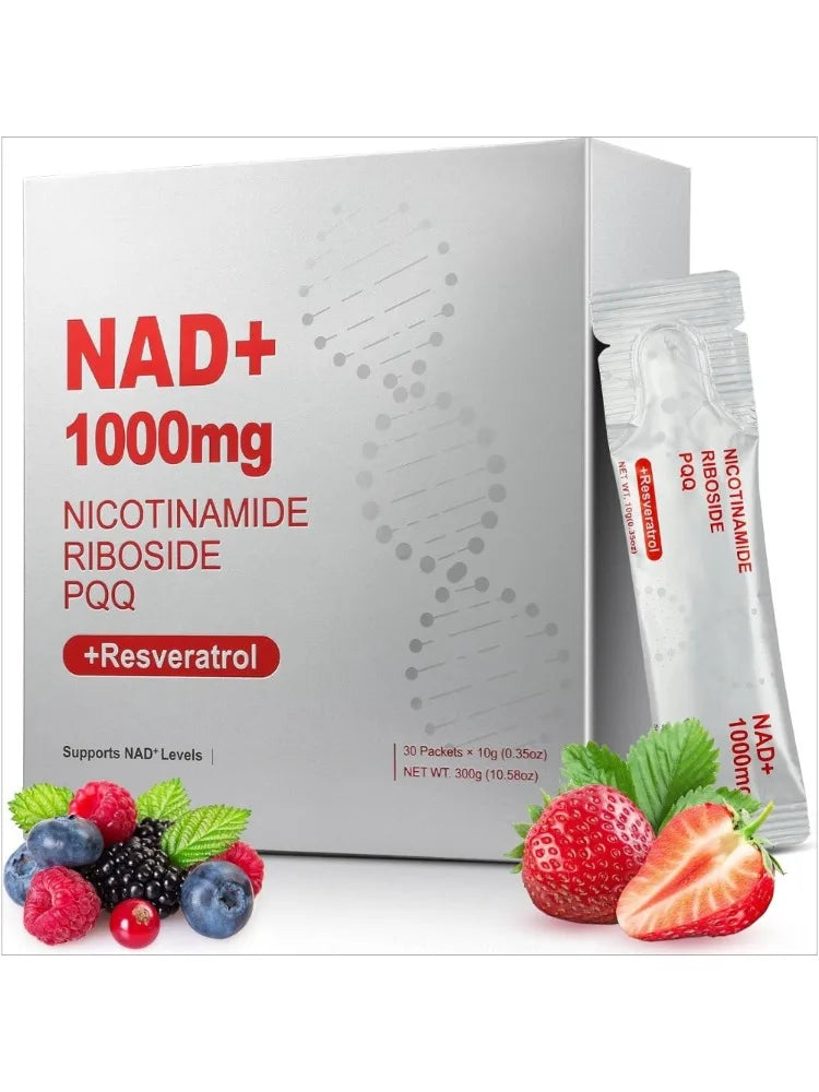 1000mg High-Potency NAD+ Liquid Supplement