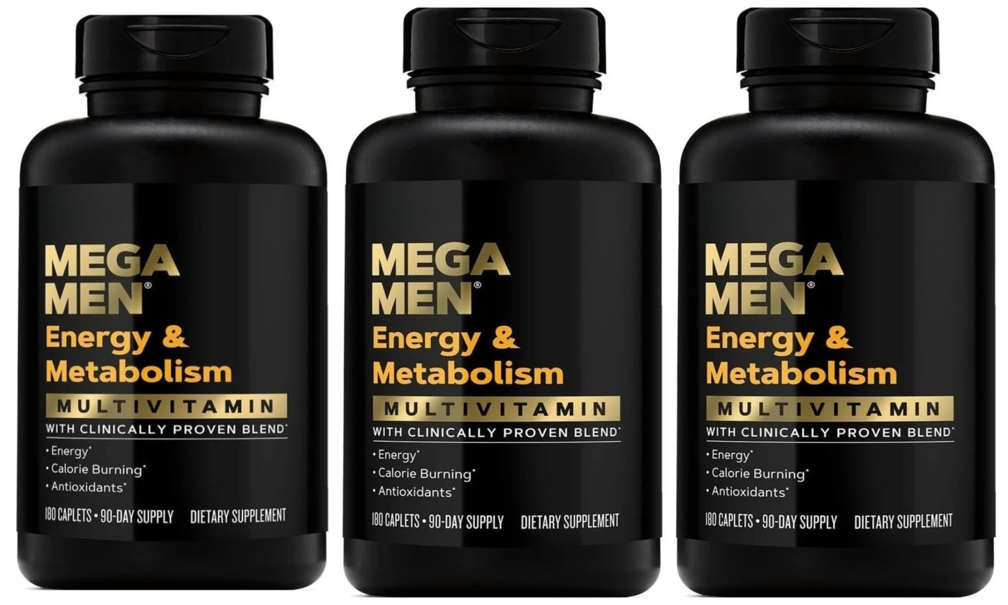 Mega Men Energy & Metabolism Multivitamin Caplets