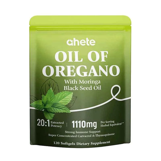 Oil of Oregano with Moringa Black Seed Oil Softgels