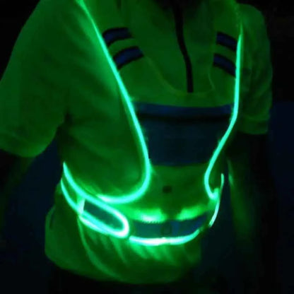 Night Running LED Reflective vest