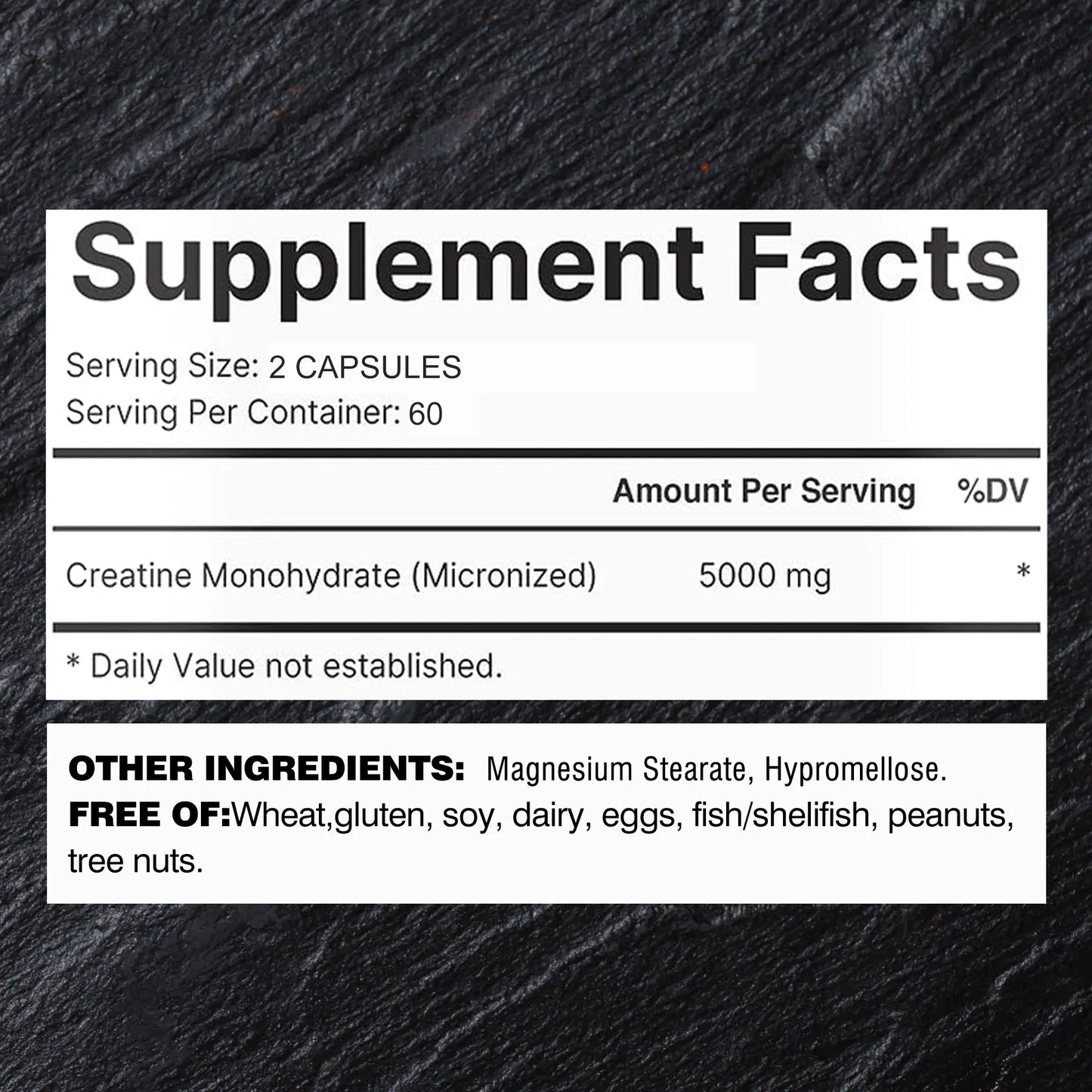 Creatine Monohydrate - Build Muscle, Improve Athletic Performance, Improve Energy Endurance , Promote Recovery