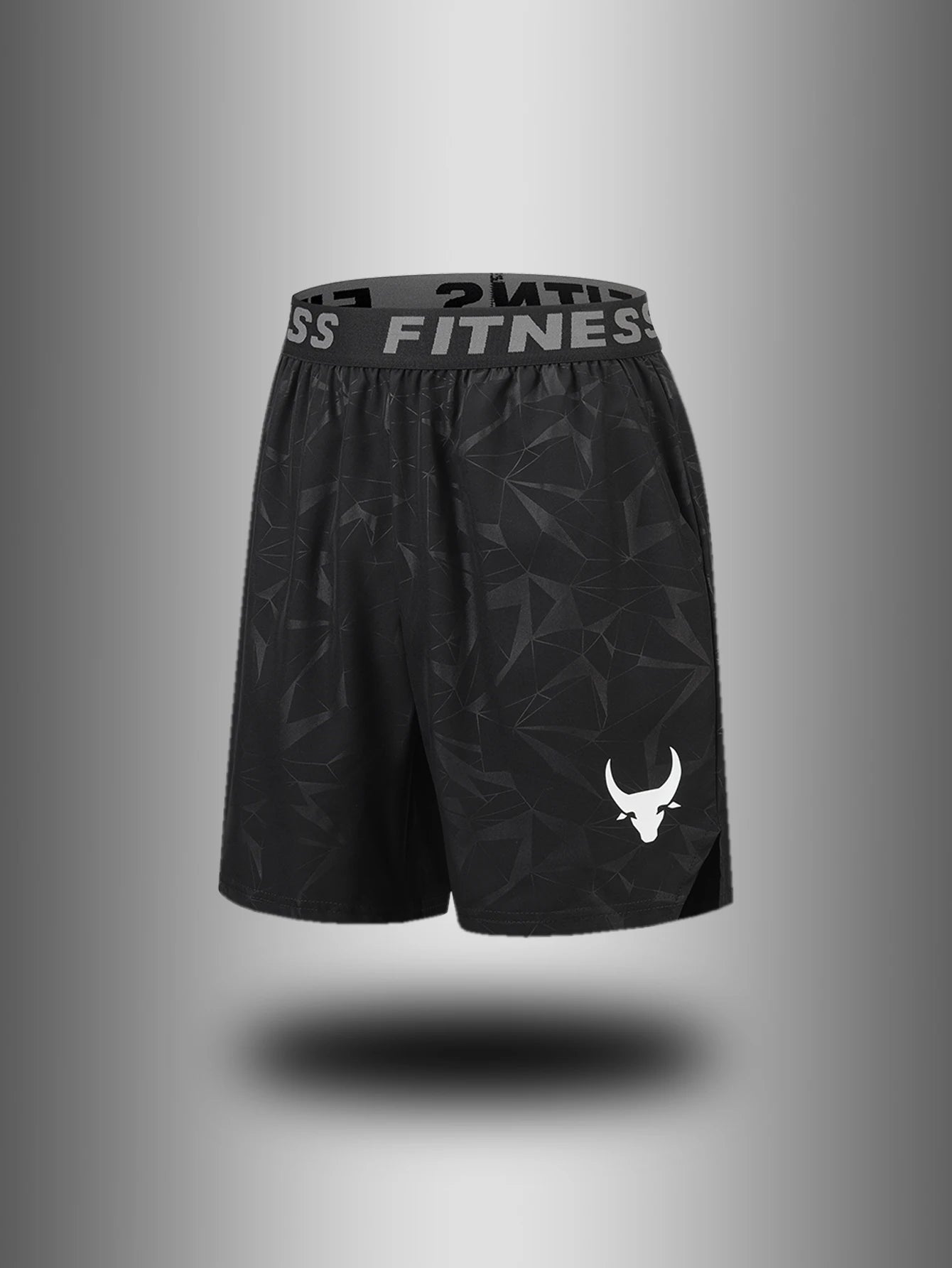 Men'S Athletic Quick-Dry Casual Elastic Waistband Shorts