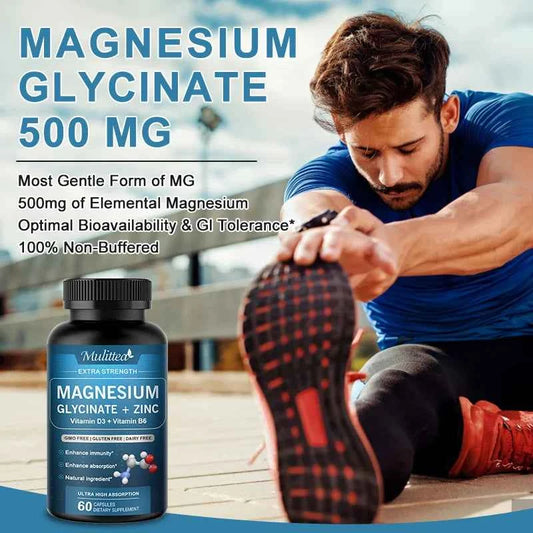 Magnesium capsule with Zinc,Vitamin D3 B6