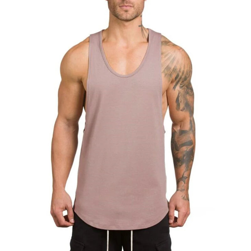 Cotton Breathable Sleeveless T-Shirt