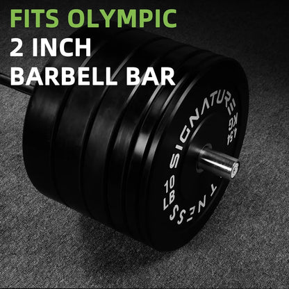 Cast Iron Bumper Plates, Green, Multiple Options