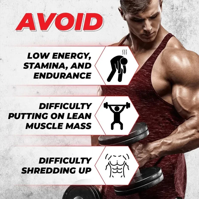 Maca Root, Saw Palmetto, Tribulus Extract - 120 Capsules