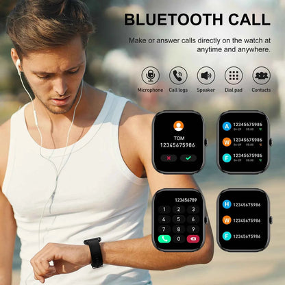 Smart Watch, 1.85" Sports Watch Waterproof Fitness Activity Tracker