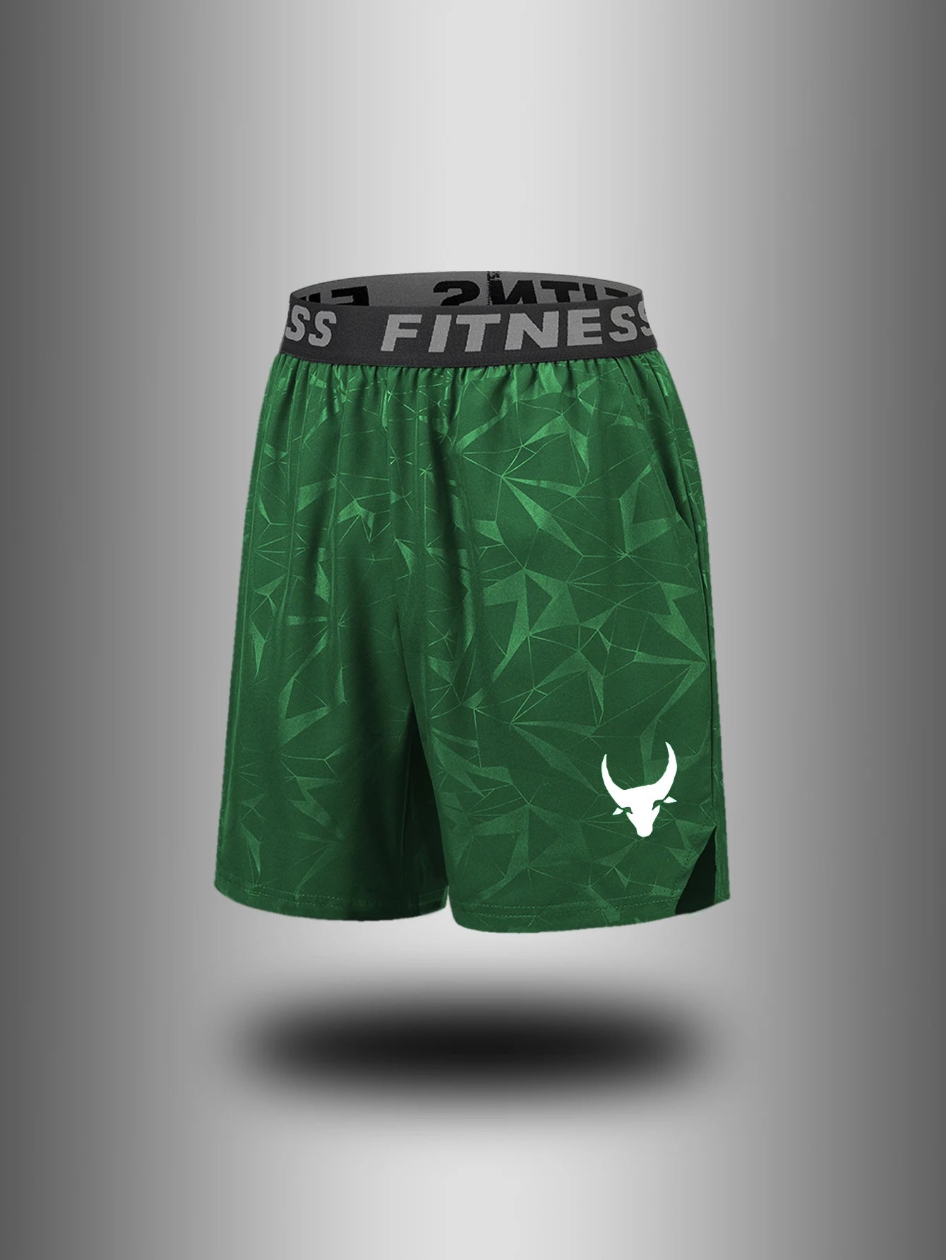 Men'S Athletic Quick-Dry Casual Elastic Waistband Shorts