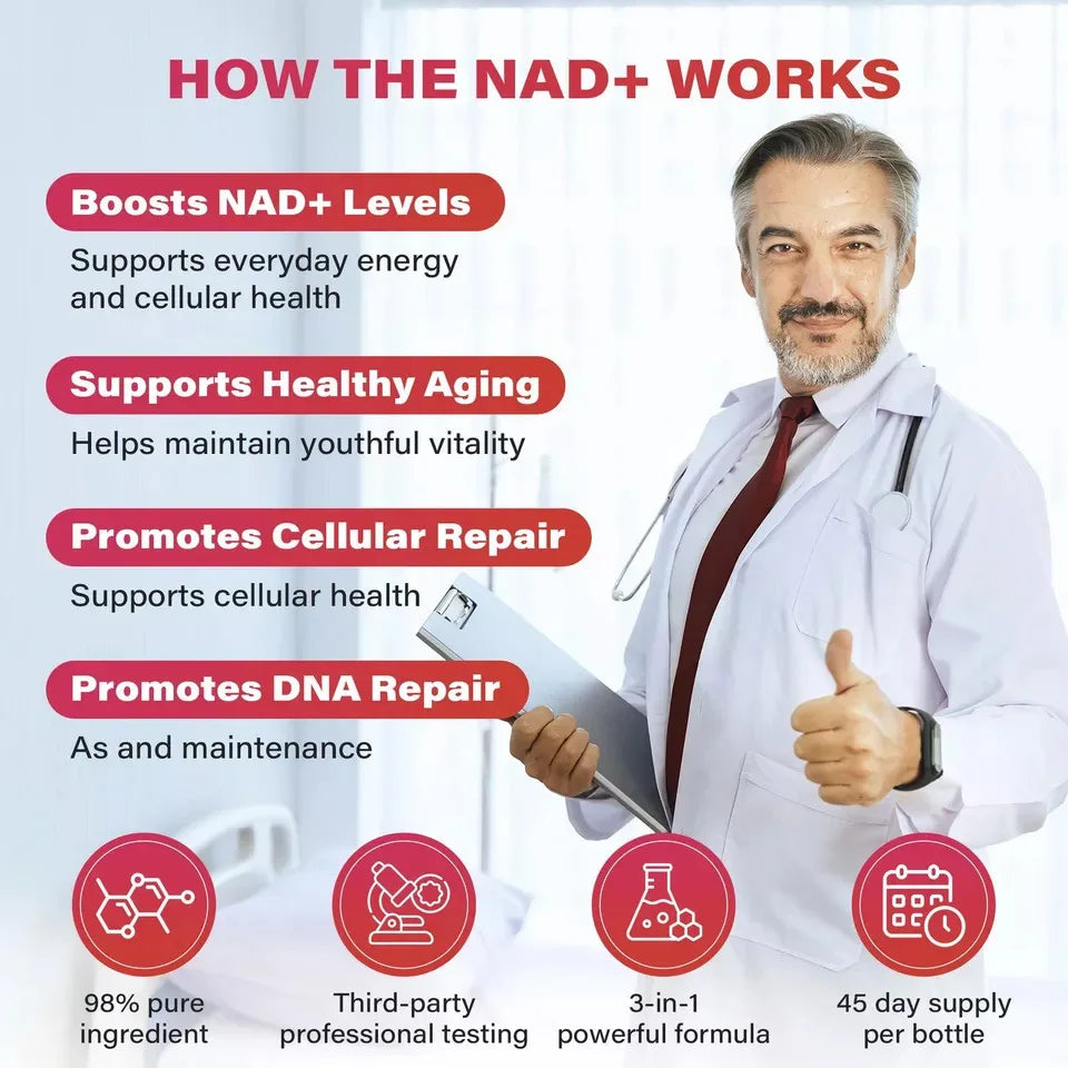 NAD 1000mg Liquid Supplement